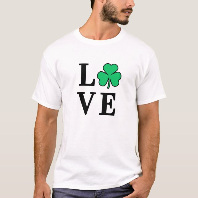 Camiseta ME ENCANTA Shamrock Clover Irish Pride St Patrick' (Anverso)