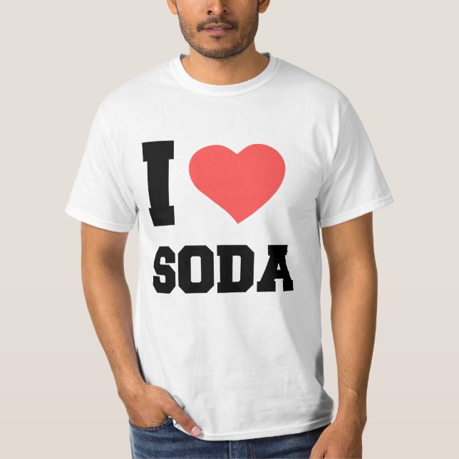 CAMISETA ME ENCANTA SODA (Anverso)