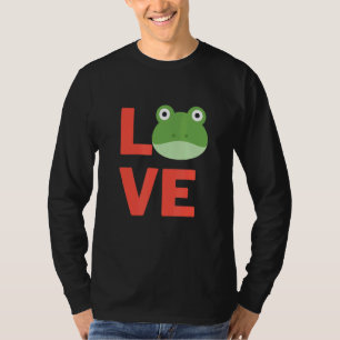 Camiseta Me Encanta Sonreír Rana Mascotas Anfibios Y Anima