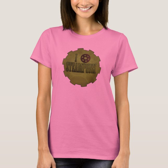 Camiseta Me encanta Steampunk (Anverso)