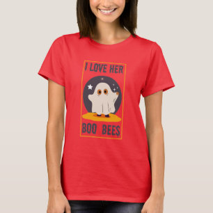 Camiseta Me encanta su abeja Halloween