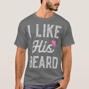 Camiseta Me Encanta Su Barba Gracioso Complimiento Pareja P