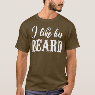 Camiseta Me Encanta Su Barba Su Cabeza Complicar Parejas