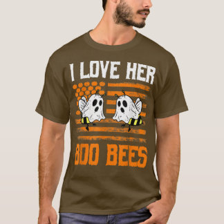 Camiseta Me Encanta Su Boo Abejas Parejas De Halloween Vest