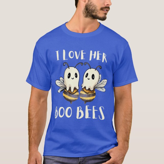 Camiseta Me encanta su Boo Bees la divertida temporada de H (Anverso)