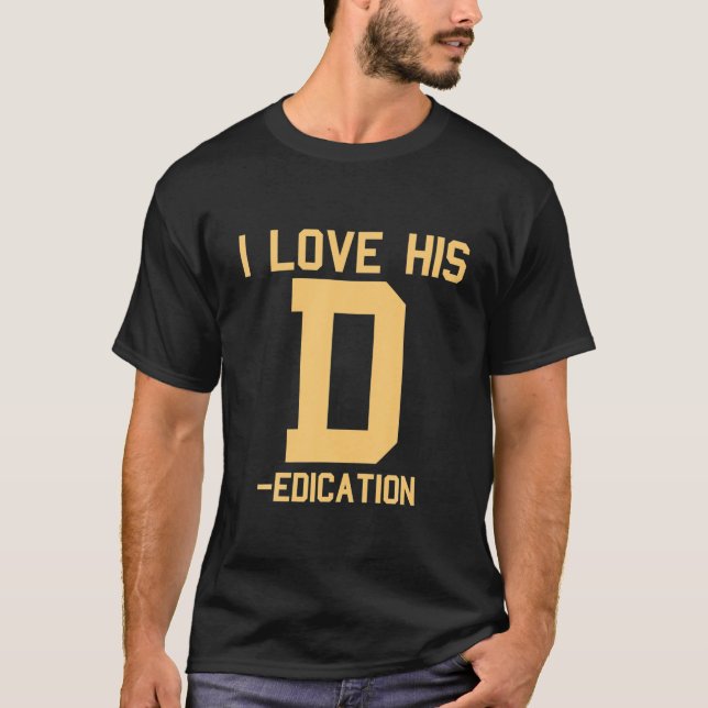 Camiseta Me Encanta Su Dedicación D Amo Su Personalidad P M (Anverso)