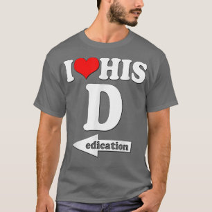 Camiseta Me Encanta Su Dedicación Una Pareja El día de San 