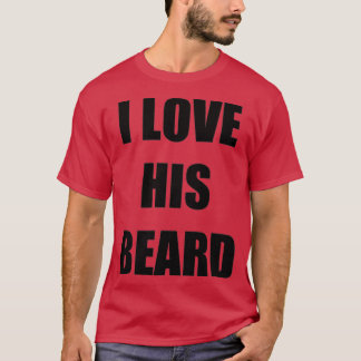 Camiseta Me Encanta Su Divertida Idea De Regalo De Barba