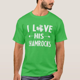 Camiseta Me Encanta Su Shamrock St Patricks Day Couples Gig