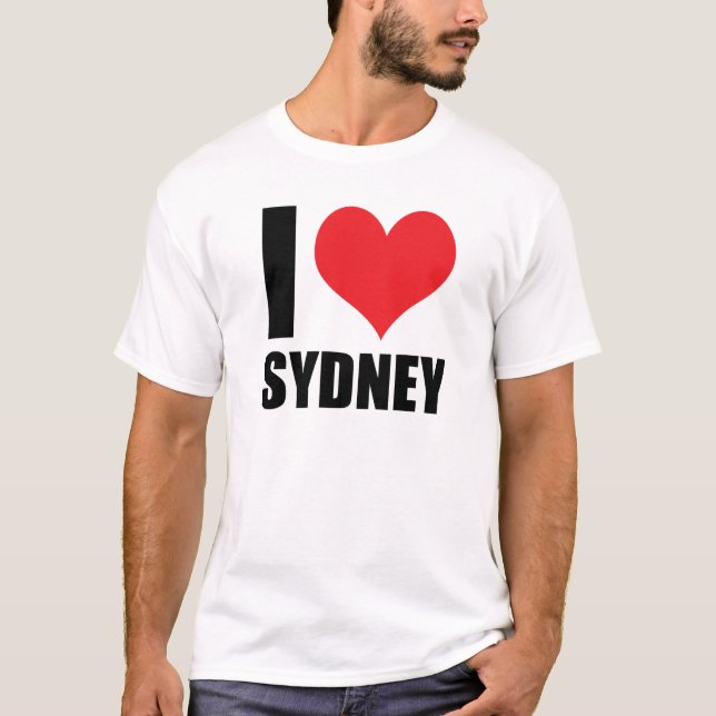 Camiseta Me encanta Sydney (Anverso)