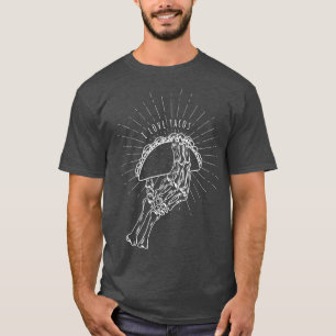 Camiseta Me encanta Tacos Skeleton Taco Lover Cinco De Mayo