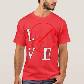Camiseta Me encanta tocar el bajo para amante de la música 