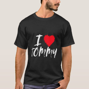 Camiseta Me Encanta Tommy Dad Husband Boyfriend Son Grandso