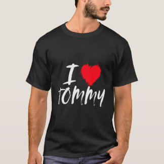 Camiseta Me Encanta Tommy Dad Husband Boyfriend Son Grandso
