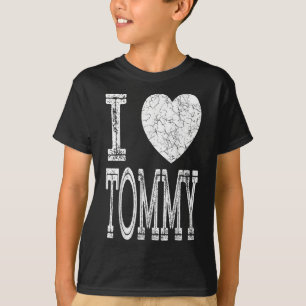 Camiseta Me Encanta Tommy Valentine Noyfriend Son Boy Heart
