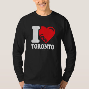 Camiseta Me encanta Toronto Hermosa ciudad canadiense amo T