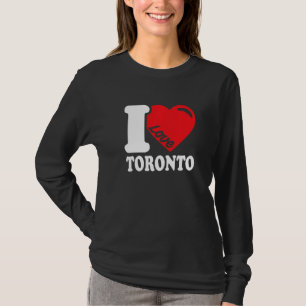 Camiseta Me encanta Toronto Hermosa ciudad canadiense amo T