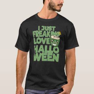 Camiseta Me Encanta Totalmente Halloween   Coco Jack O La