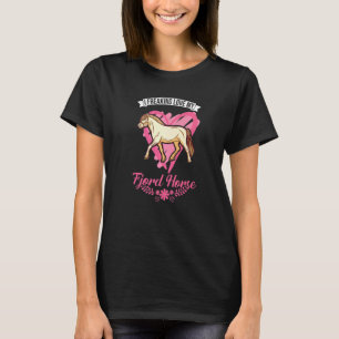 Camiseta Me Encanta Totalmente Mi Caballo Fjord