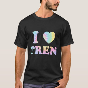 Camiseta Me Encanta Tren I Heart Tren Bodybuilder Heart Tre