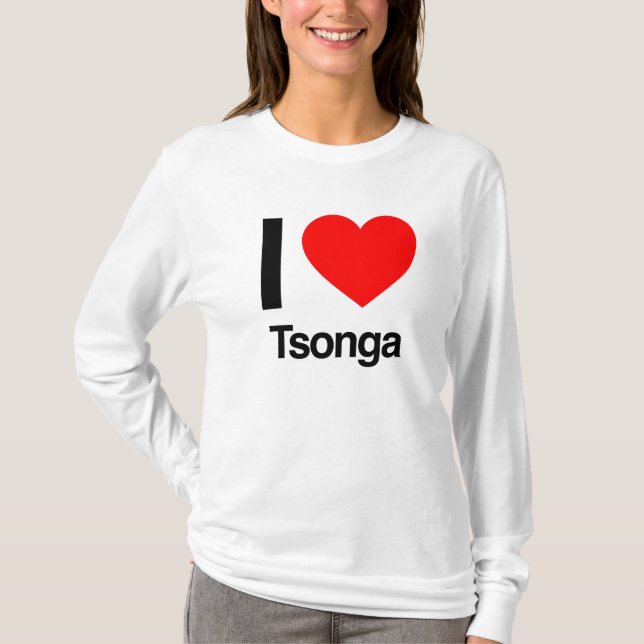 Camiseta me encanta tsonga (Anverso)