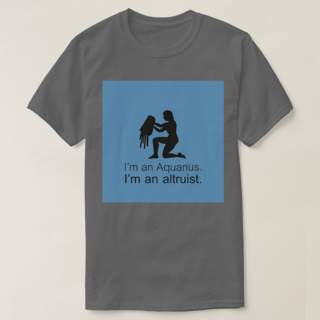 Camiseta Me encanta un aquarius (Diseño del anverso)