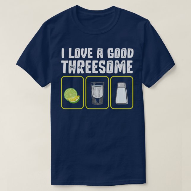 Camiseta Me encanta un buen regalo de Tequilla Bartender (Diseño del anverso)