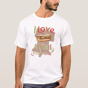 Camiseta Me encanta un Cheesesteak Philly