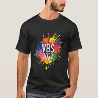 Camiseta Me encanta VBS 2022 Crew Vacation Bible School Pai