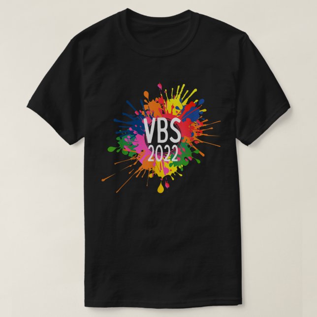 Camiseta Me encanta VBS 2022 Crew Vacation Bible School Pai (Diseño del anverso)