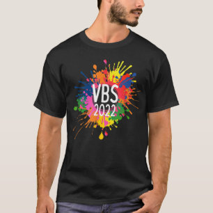 Camiseta Me encanta VBS 2022 Crew Vacation Bible School Pai