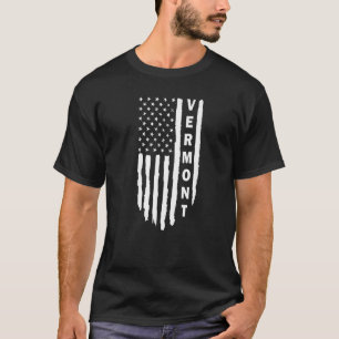 Camiseta Me encanta Vermont Patriotic Vermont está en casa
