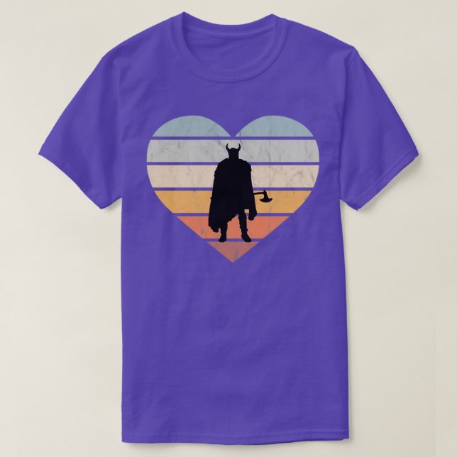 Camiseta Me Encanta Viking Warrier With Ax (Diseño del anverso)
