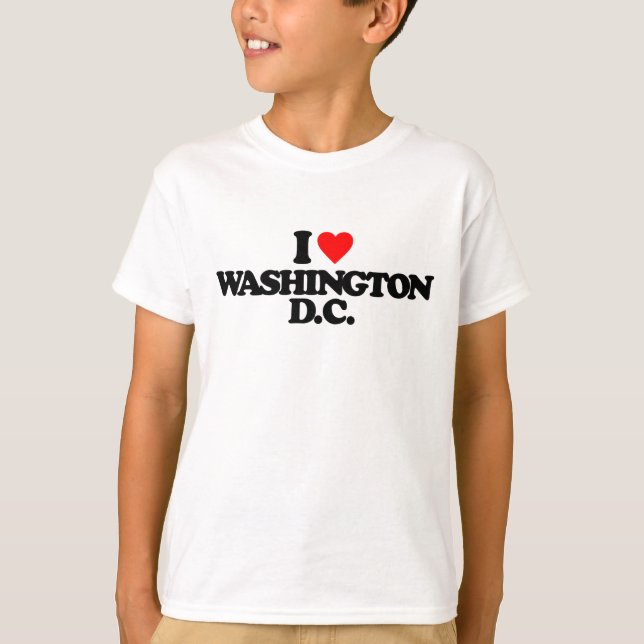 CAMISETA ME ENCANTA WASHINGTON D.C. (Anverso)