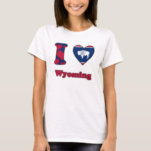 Camiseta Me encanta Wyoming