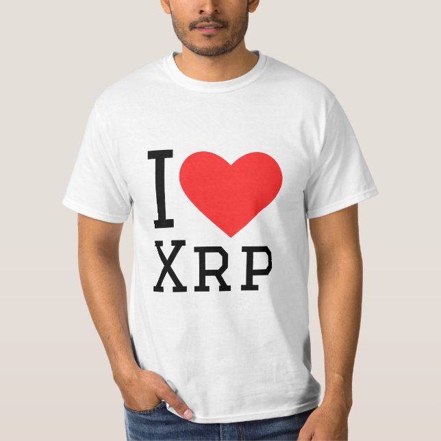 Camiseta Me encanta Xrp (Anverso)