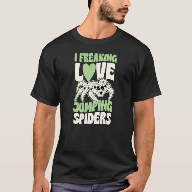 Camiseta Me Encantaba El Amor Saltando Arañas Mascota Salta (Anverso)
