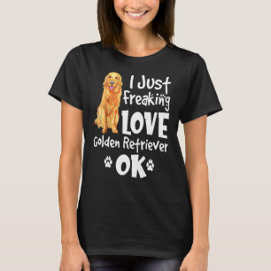 Camiseta Me Encantaba El Perro De Los Lactantes De Oro