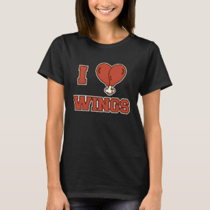 Camiseta Me encantan las alas de pollo
