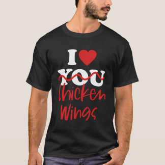 Camiseta Me encantan las alas de pollo