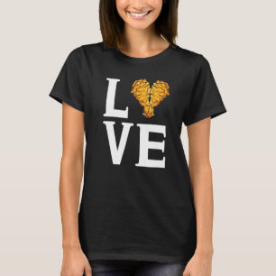 Camiseta Me Encantan las Alitas de Pollo Alitas
