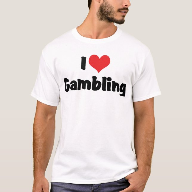 Camiseta Me encantan las apuestas del corazón - El Casino d (Anverso)