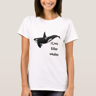 Camiseta Me encantan las ballenas asesinas