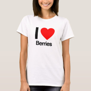 Camiseta me encantan las bayas