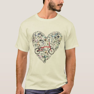 Camiseta Me encantan las bicicletas Brompton