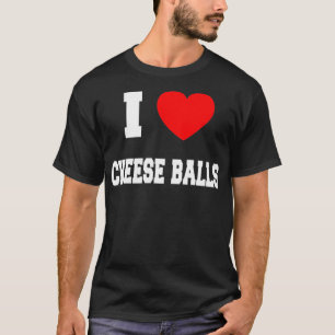 Camiseta Me encantan las bolas de queso
