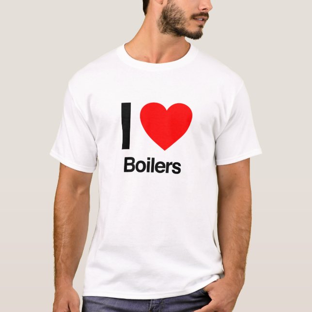 Camiseta me encantan las calderas (Anverso)
