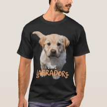 Me encantan las camisas de los labradores para los