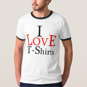 Camiseta "Me encantan las camisetas"