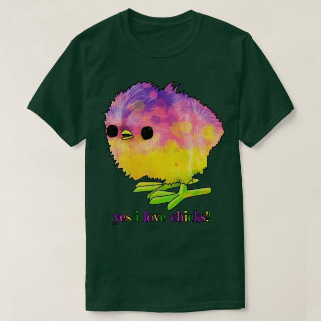 Camiseta Me encantan las chicas (Diseño del anverso)